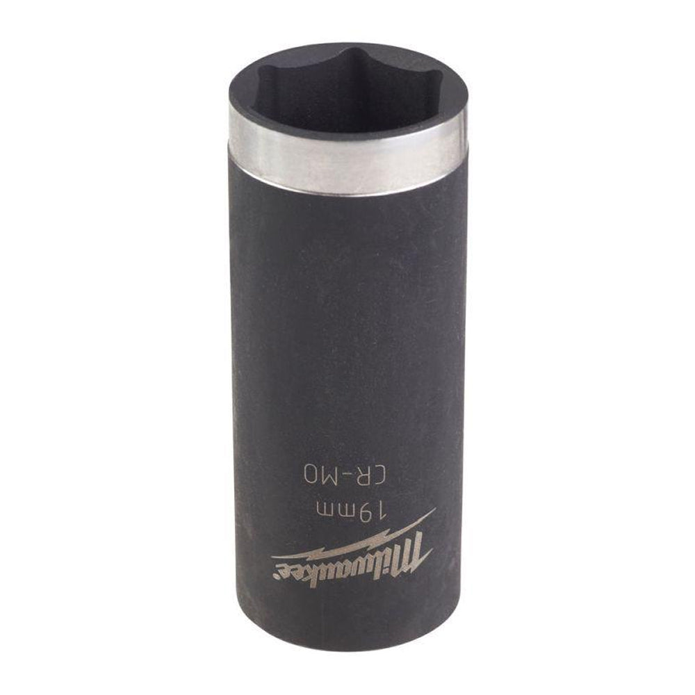 3/8" SQUARE LONG 19MM SOCKET SHOCKWAVE