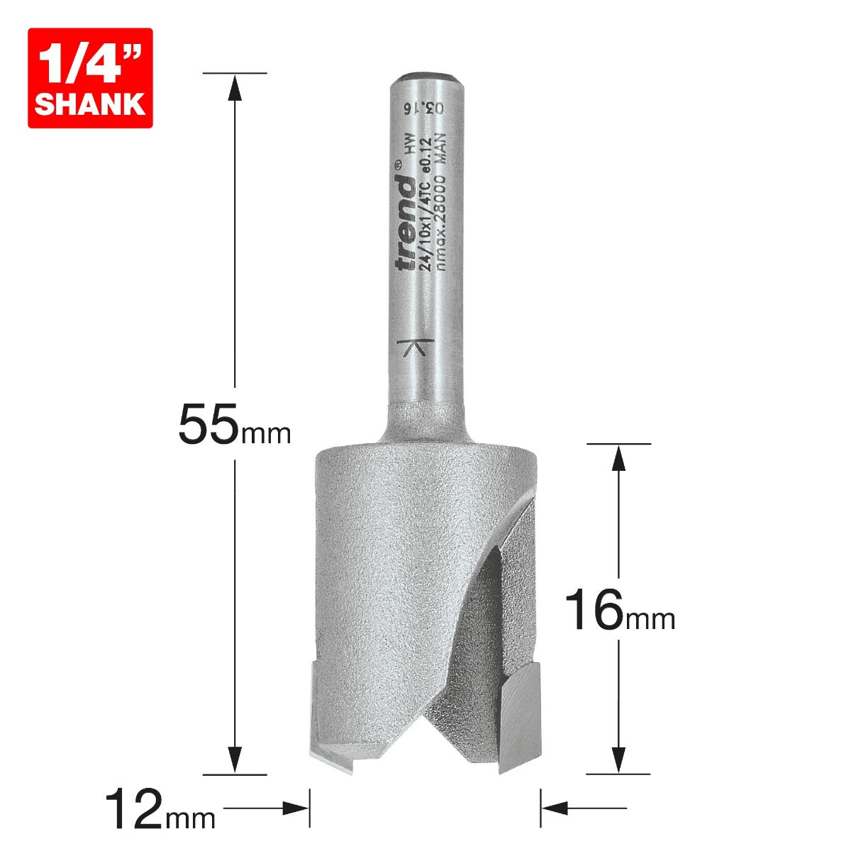 TREND 24/10 TC 1/4"