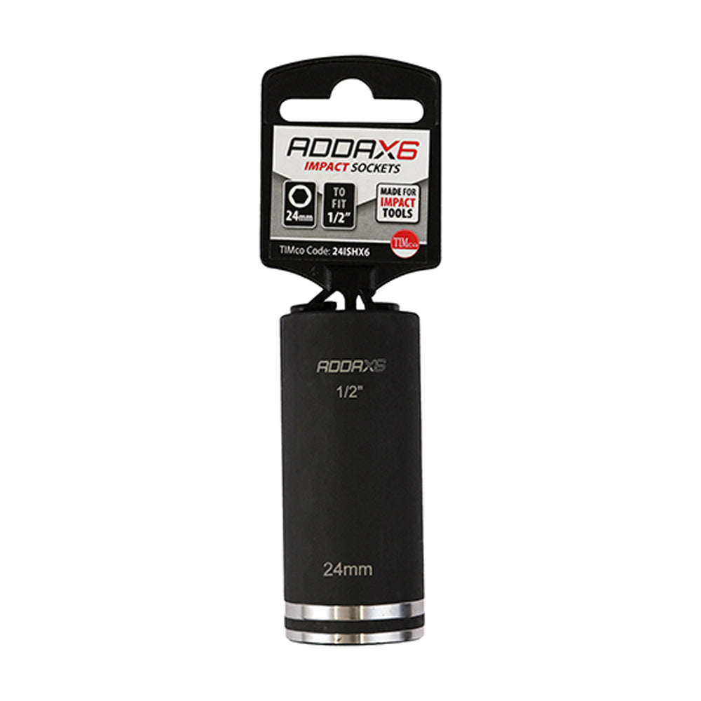 Impact Socket 24mm to Fit 1/2" sq dr
