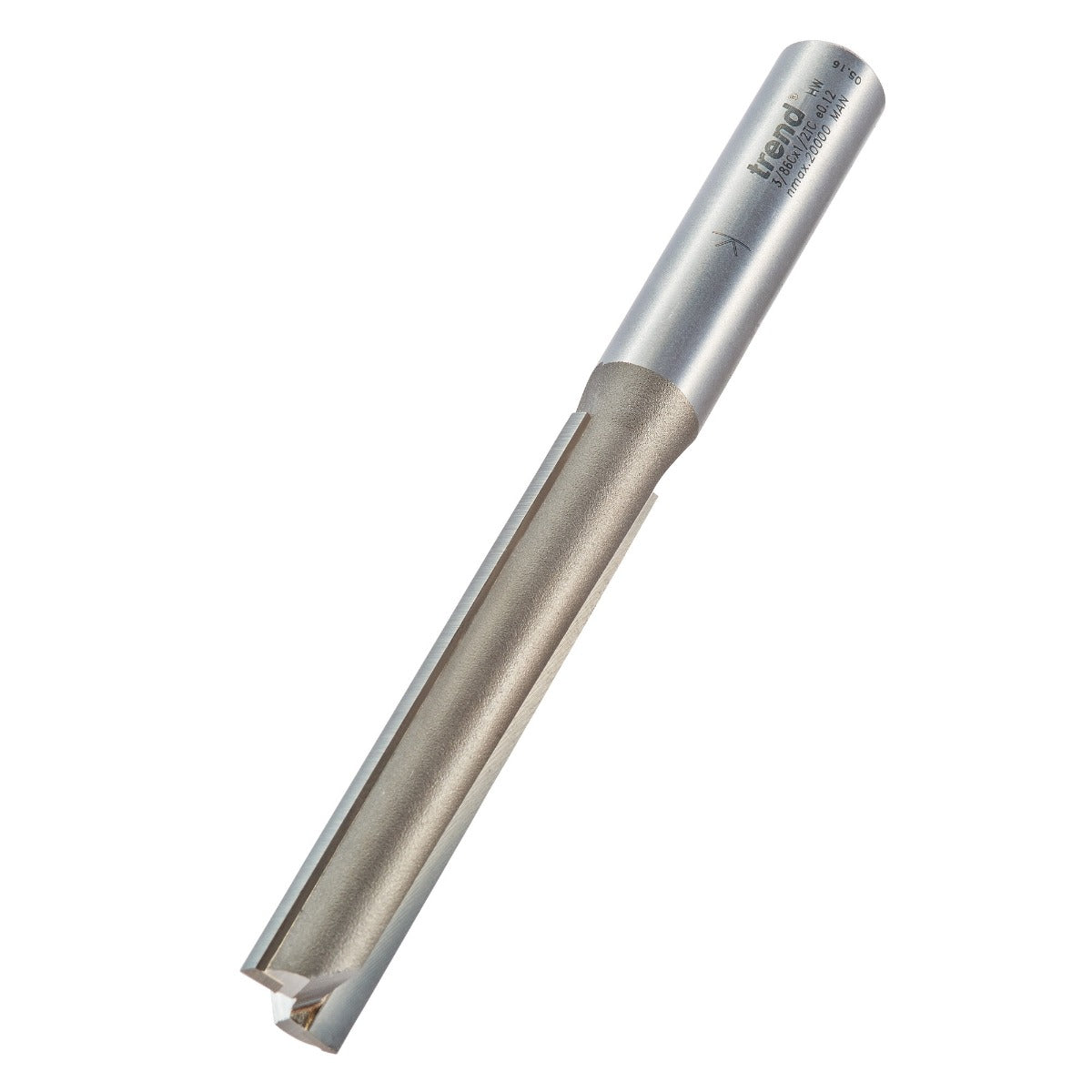 TREND 3/86 1/2" EXTRA LONG TWO FLUTE CUTTER 75MM