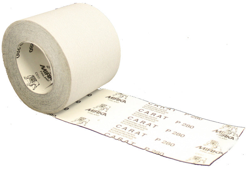 ROLL CARAT 50M X 115MM X 180 GRIT carat flex