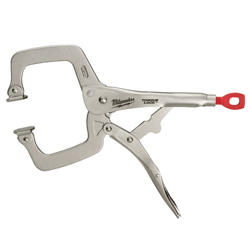 MILWAUKEE 11" LOCKING HAND CLAMPS WITH SWIVEL PADS *DES*