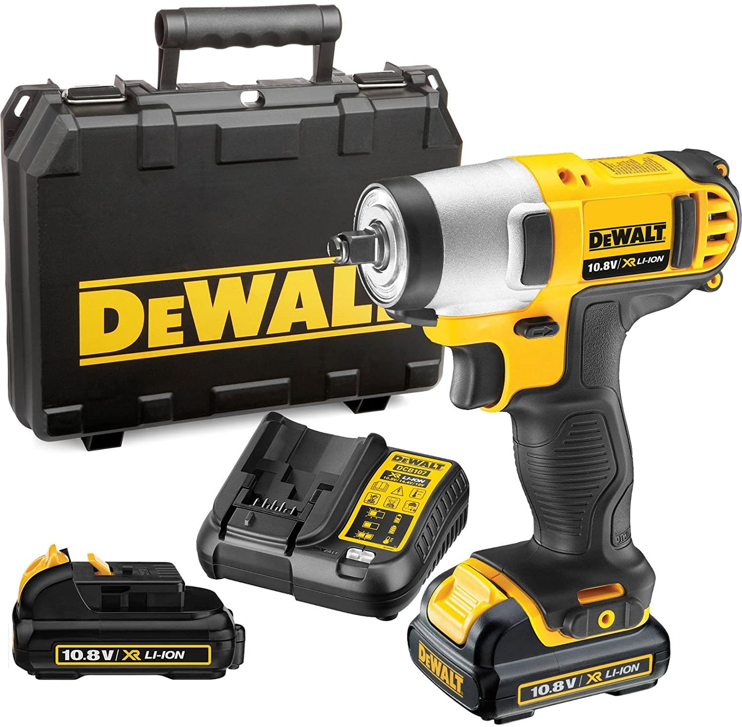 DEWALT DCF813D2 10.8V IMPACT WRENCH 2 x 2.0AH BATTERIES