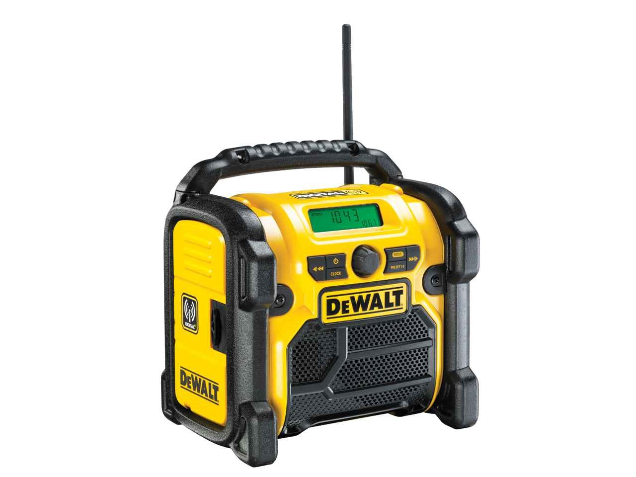 DEWALT DCR020 12V/18V XR DAB COMPACT RADIO 240V