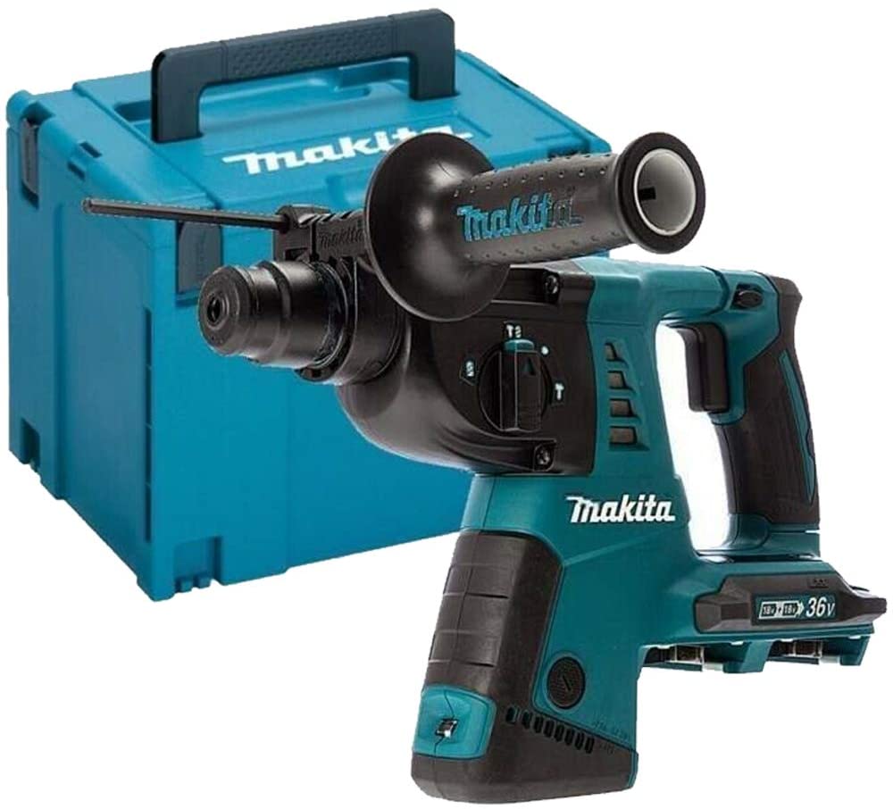 MAKITA 36V (2X18V) LXT SDS+ HAMMER BODY IN MAKPAC 4 CASE