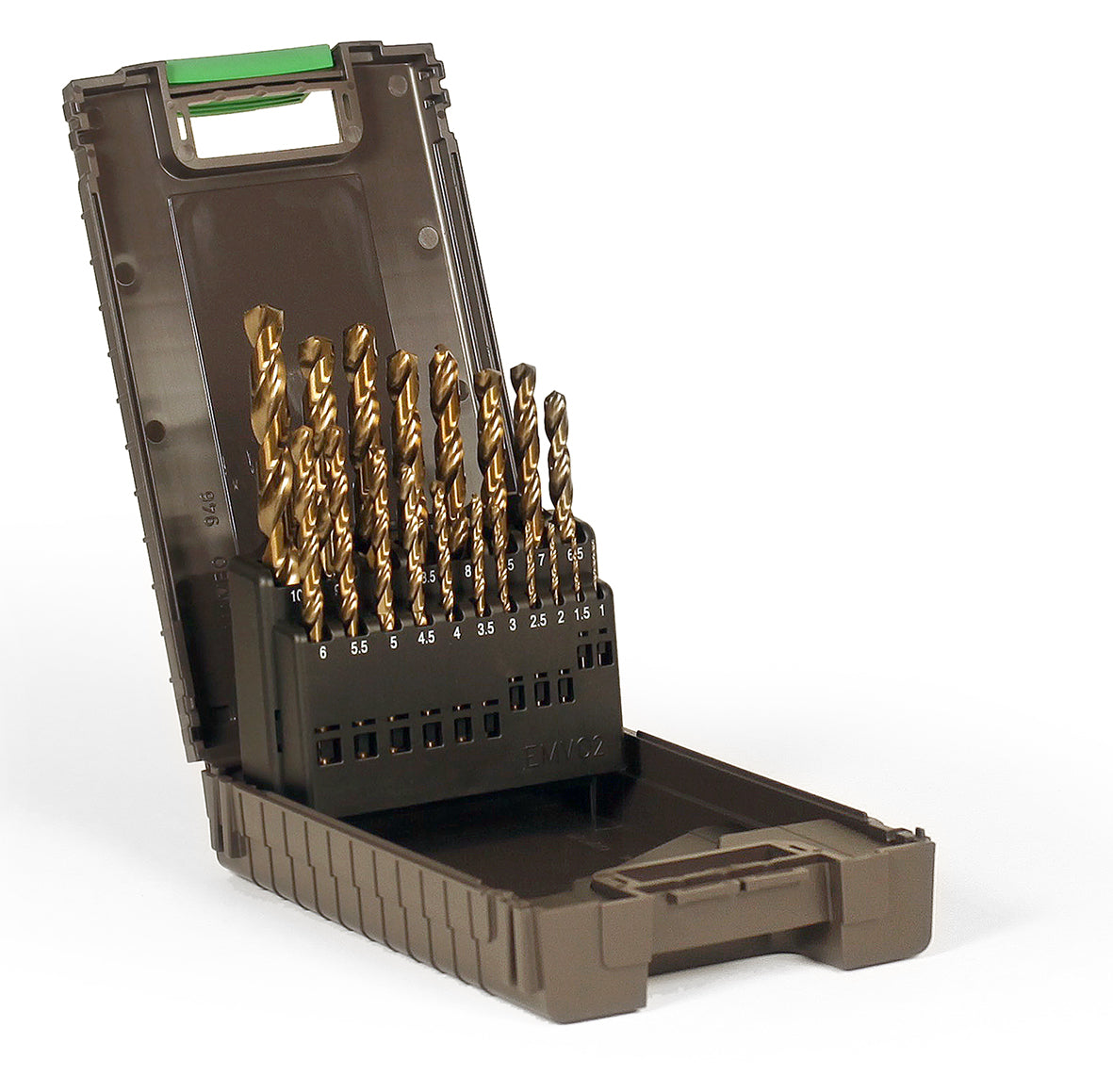 19 PIECE HSS COBALT DRILL BIT SET DS19C REISSER 138796