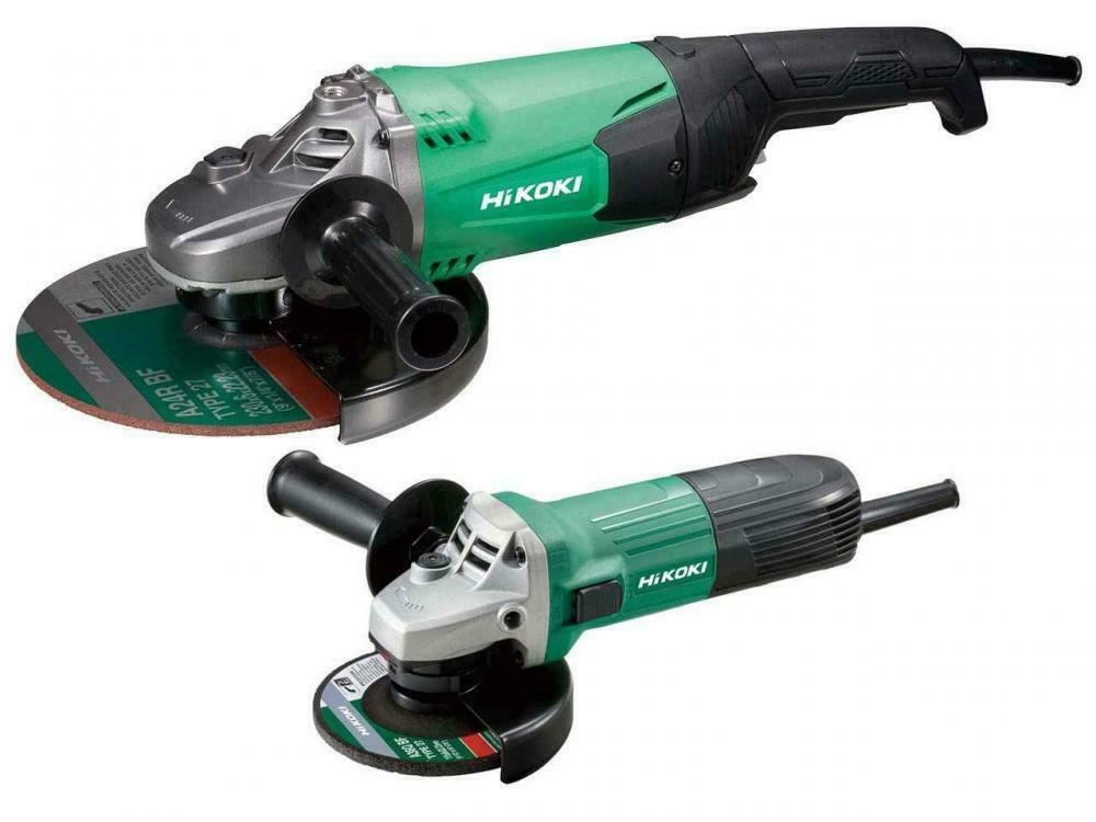 HIKOKI GRINDER TWIN 240V 230MM + 115MM G23ST G12STX