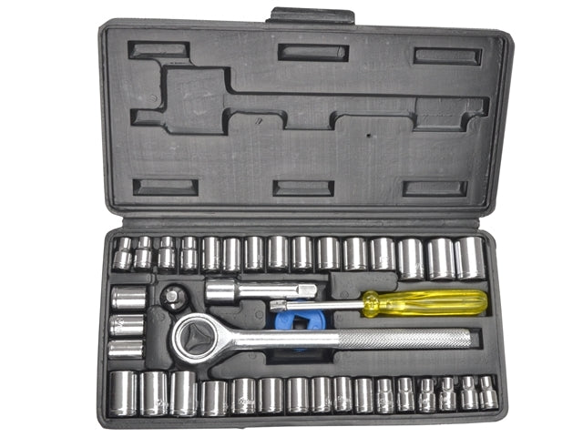 BLUESPOT B/S01535 40 PIECE ECONOMY SOCKET SET 1/4" & 3/8"