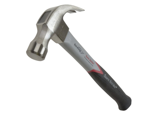ESTWING FIBREGLASS CLAW HAMMER 20OZ EMRF20c SURE STRIKE