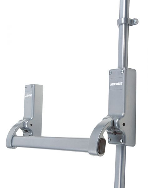 AR880-SE SINGLE PANIC BOLT SILVER