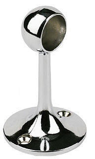 WA31L CHROME 1" HANGING END ROD SUPPORT