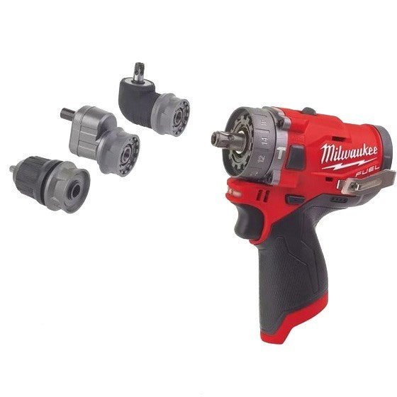 MILWAUKEE M12 12V FUEL 3IN1 COMBI DRILL BODY ONLY IN CASE