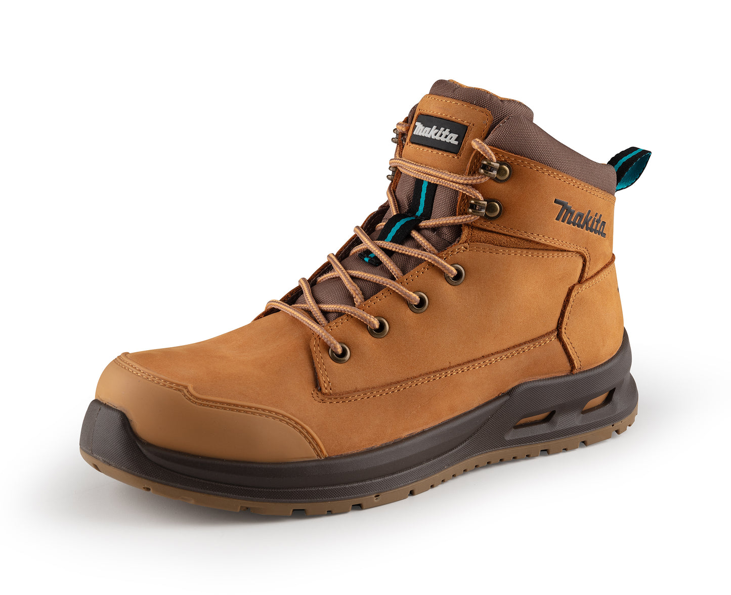 MAKITA MK403M KYOTO SAFETY BOOT SIZE 11 TAN LEATHER