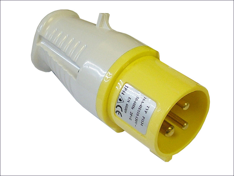 16 AMP 110 VOLT YELLOW PLUG