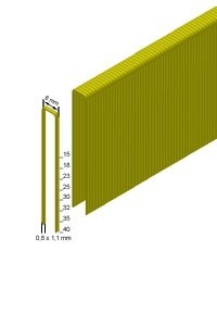 PREBENA ES STAPLES 40MM (2600 BOX) ES40CNKHA