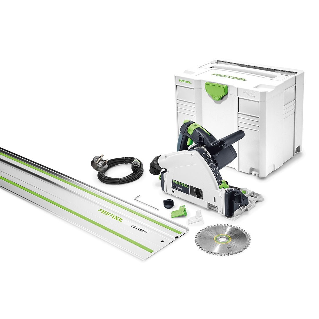 FESTOOL TS55 REBQ-PLUS-FS 561583 240V C/W 1X RAIL 1.4M