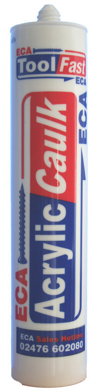 ECA WHITE 121 CAULK 115320 PAINTERS ACRYLIC 10% MOVEMENT