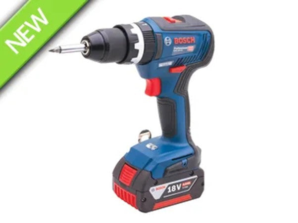 Bosch 18V Combi Drill with 2 x 4.0Ah Li-Ion Batteries