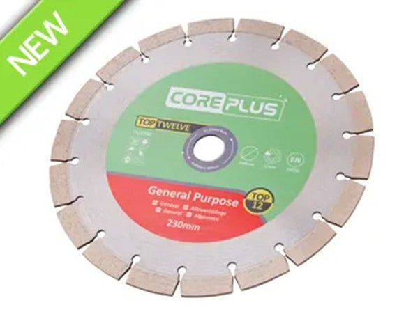 230mm Diamond Blade Twin Pack Coreplus