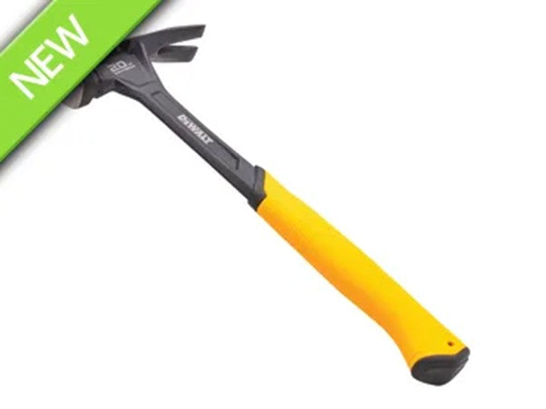Dewalt 567g(20oz) Claw Hammer with FREE 3 Piece Nail Set