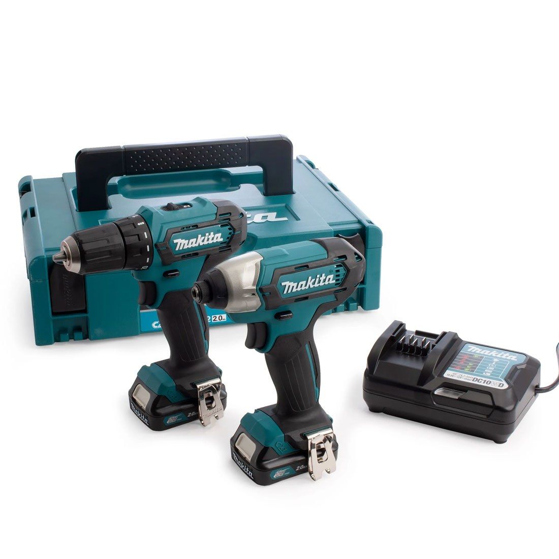 MAKITA CLX224AJ 10.8V/12V MAX CXT TWIN KIT 2 X 2.0AH