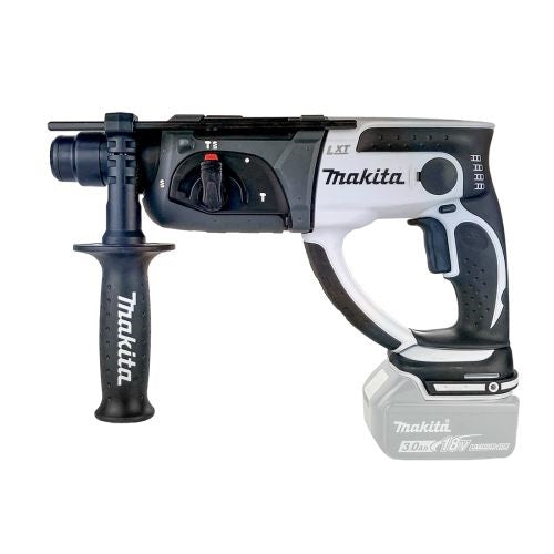 MAKITA DHR202 18V SDS+ DRILL BODY WHITE IN CASE