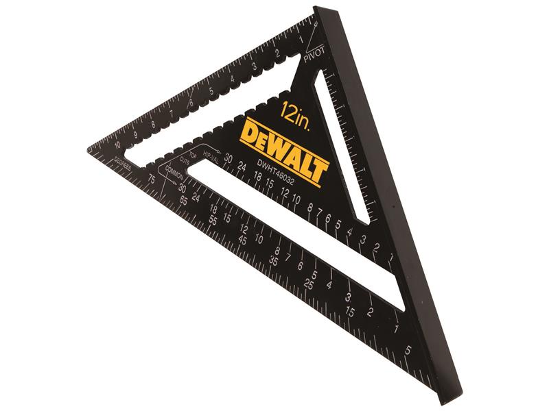 DEWALT DWHT46032-0 12" 300MM PREMIUM RAFTER LAYOUT SQUARE