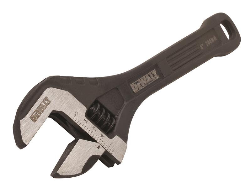 DEWALT DWHT80267-0 8" STEEL ADJUSTABLE WRENCH