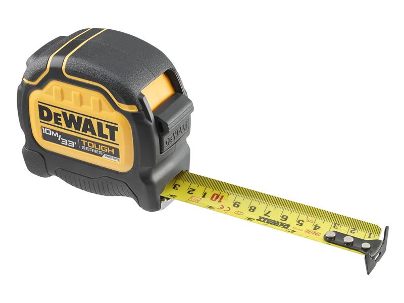 DEWALT DWHT36933-5 TOUGH TAPE MEASURE 10M/33FT TOUGH SERIES