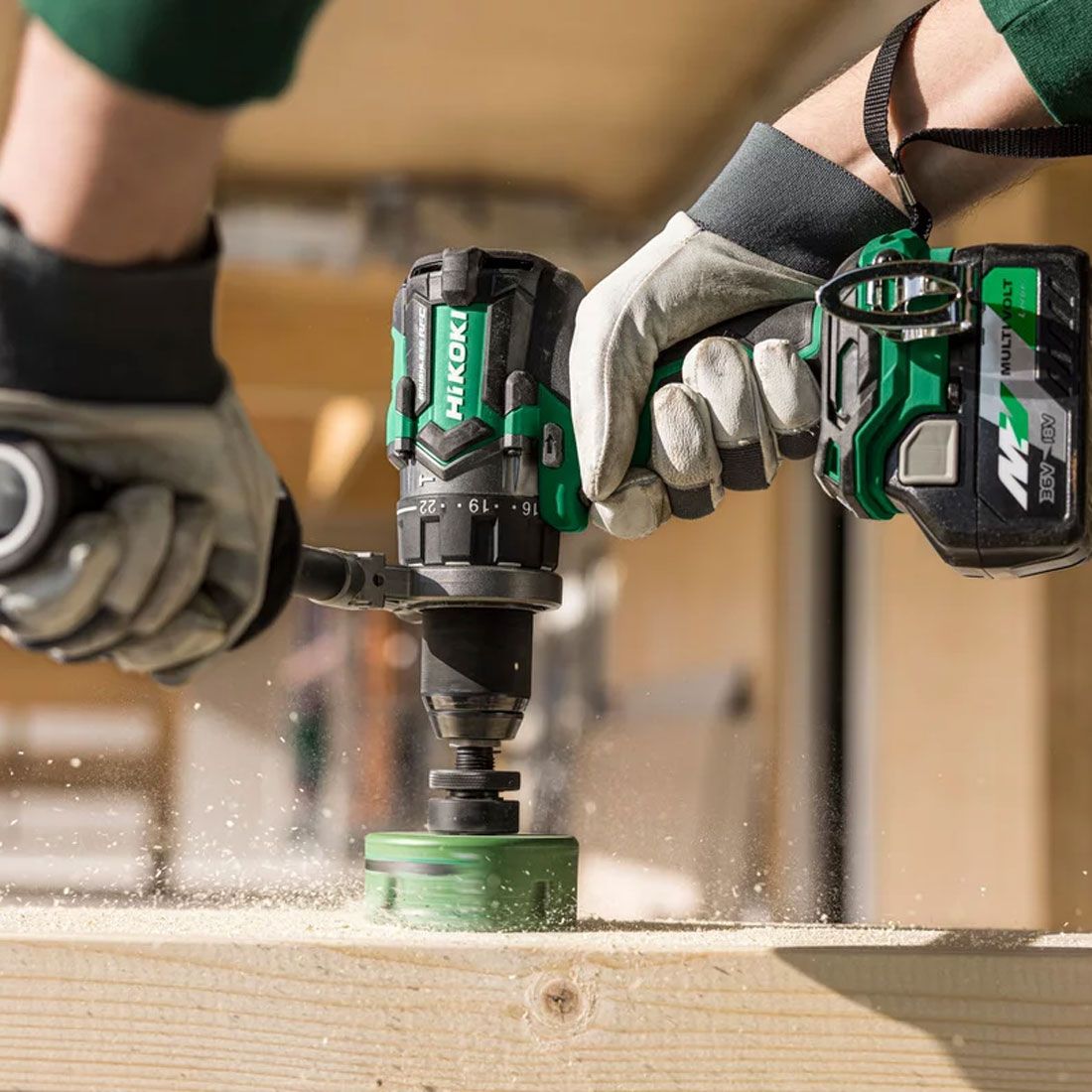 HIKOKI DV18DC 18V 140NM COMBI DRILL BODY BRUSHLESS