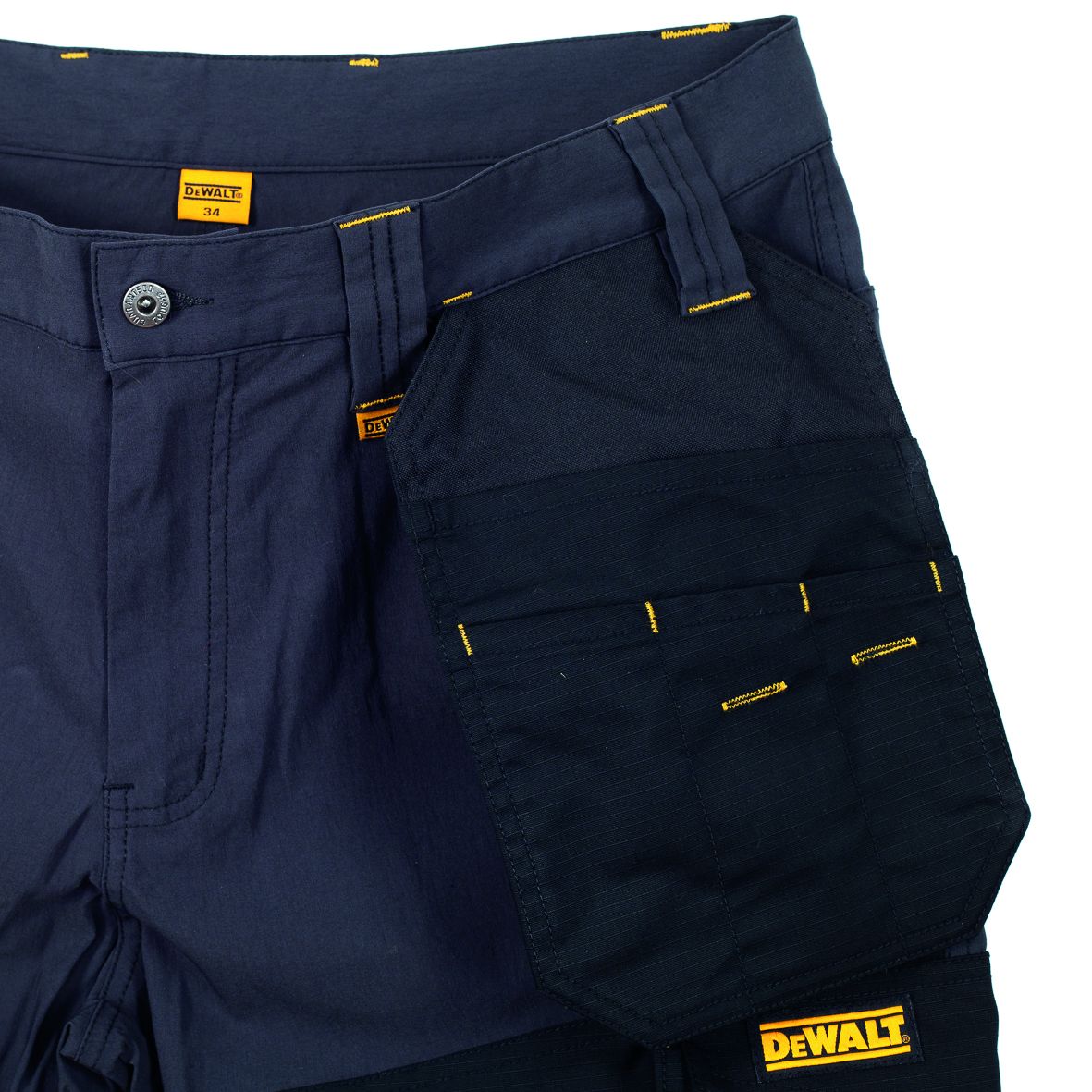 DEWALT HAMDEN SHORTS PRO STRETCH BLACK/GREY