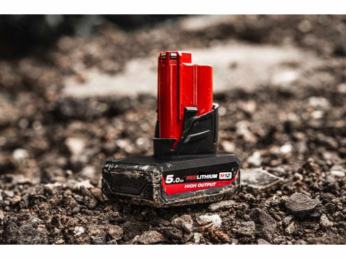 MILWAUKEE M12HB5 HIGH OUTPUT 12V BATTERY 5.0AH 4932430065