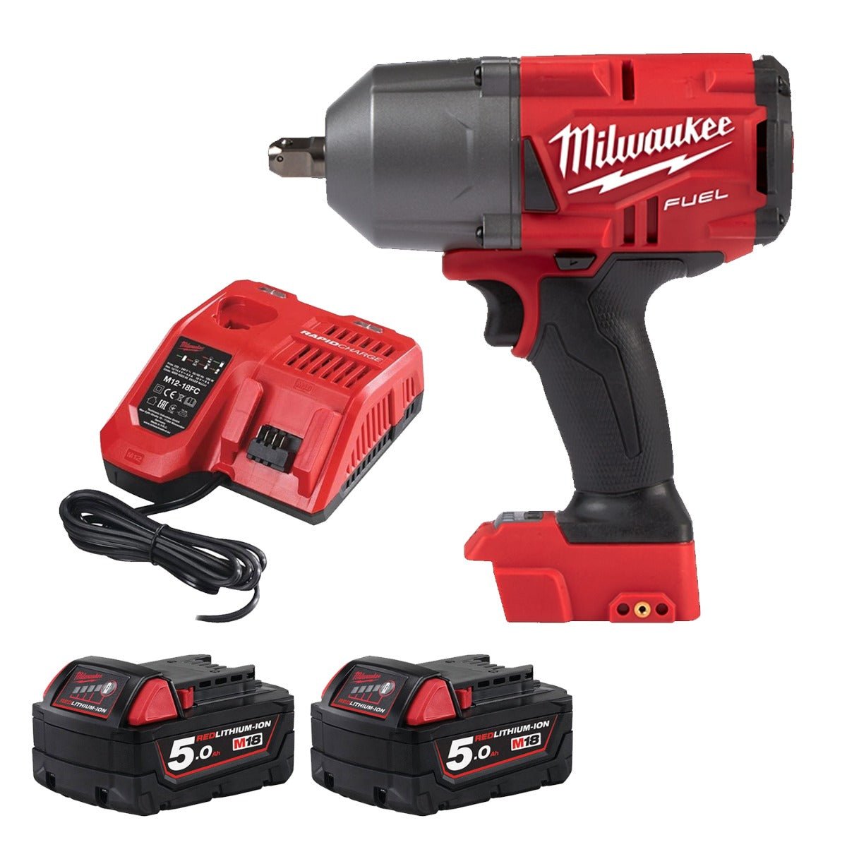 MILWAUKEE M18FHIWP12-502 M18 1/2" IMPACT WRENCH PIN 2X5AH