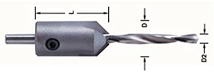 TREND 6200/10 TC ADJUSTABLE COUNTERSINK 5/8" DIA