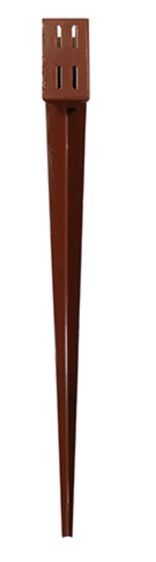 Drive in Post Spike Quick Red 100 x 600mm - (1 EA)