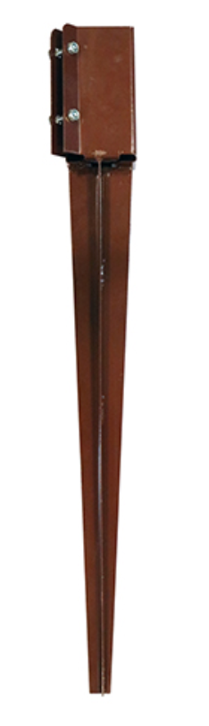 Drive in Post Spike - Bolt Red 75 x 750mm - (1 EA)