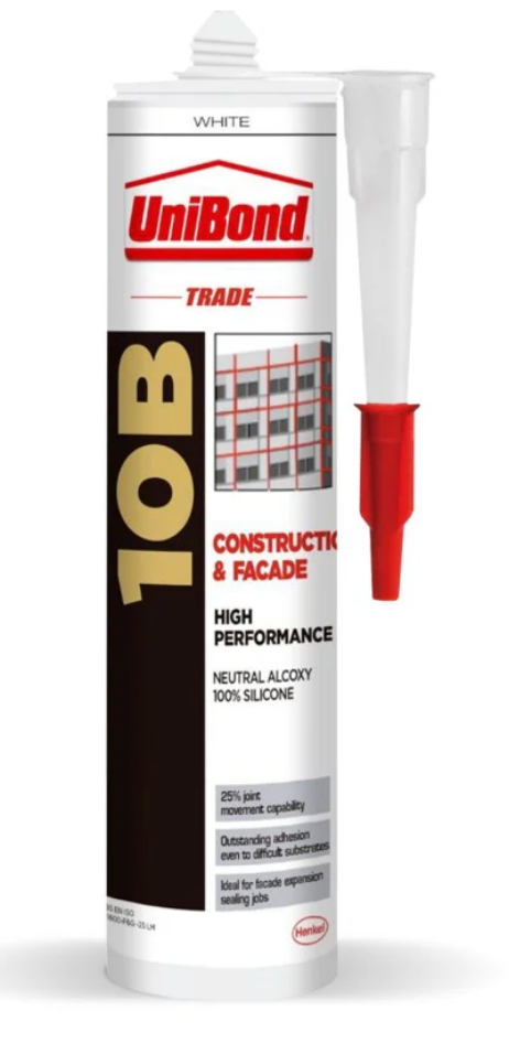 UNIBOND TRADE 10B SILICONE TRANS 300ML
