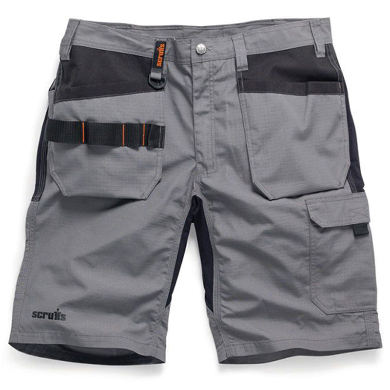 SCRUFFS 3D TRADE SHORTS SLATE GREY MULTI POCKETS