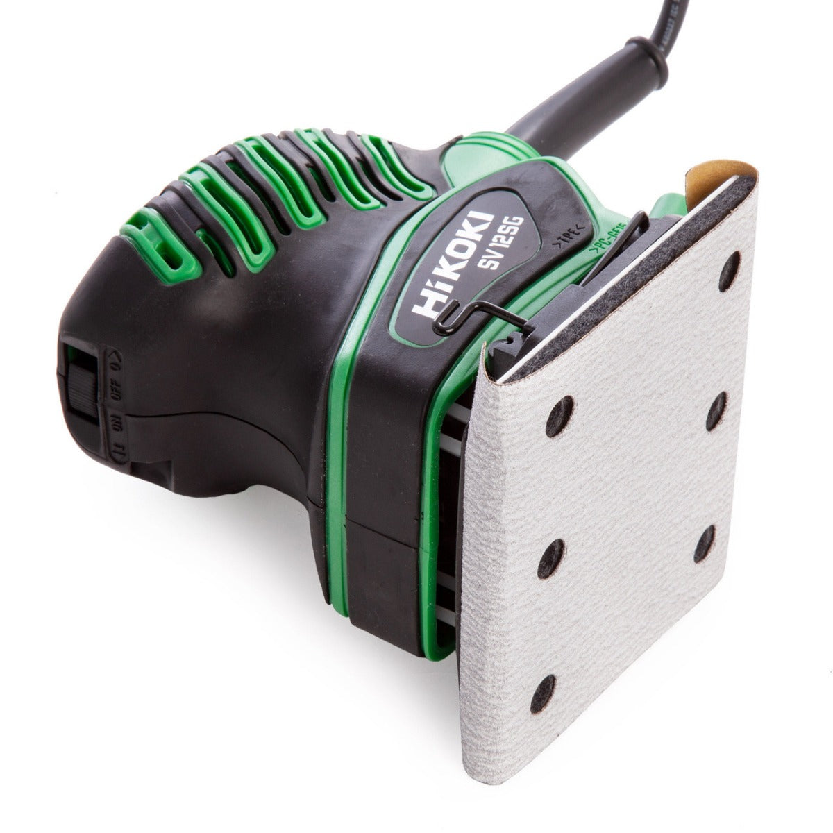 HIKOKI SV12SG ORBITAL PALM SANDER 240V WITH DUSTBAG