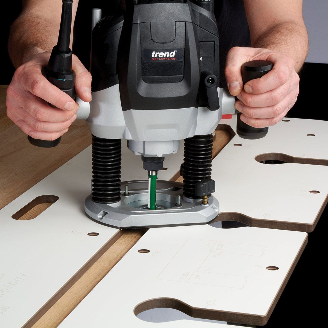 TREND T7ELK 1750 WATT 1/2" PLUNGE ROUTER 110V