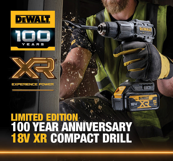 DEWALT DCD100P2T 18V XR COMBI 100 ANNIVERSARY 2 X 5.0AH