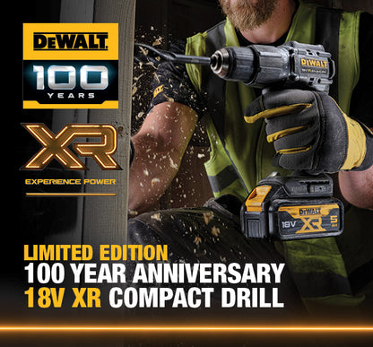 DEWALT DCD100P2T 18V XR COMBI 100 ANNIVERSARY 2 X 5.0AH