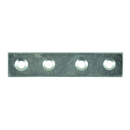 100MPL 100MM BZP FLAT MENDING PLATE (CONNECTING PLATE)