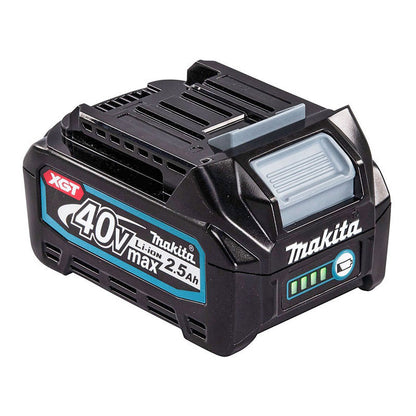 MAKITA BL4025 40V XGT 2.5AH BATTERY X 2 + DC40RA CHARGER
