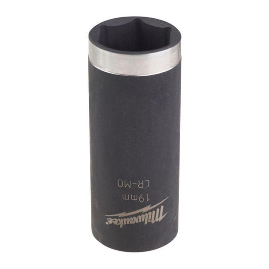 3/8" SQUARE LONG 19MM SOCKET SHOCKWAVE