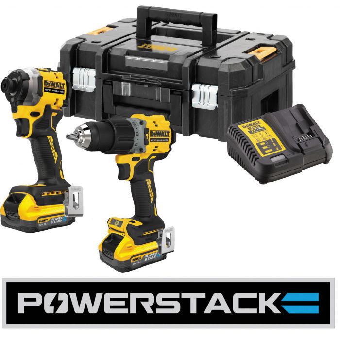 DEWALT DCK2050H2T 18V XR TWIN KIT POWERSTACK 2 X 5.0AH