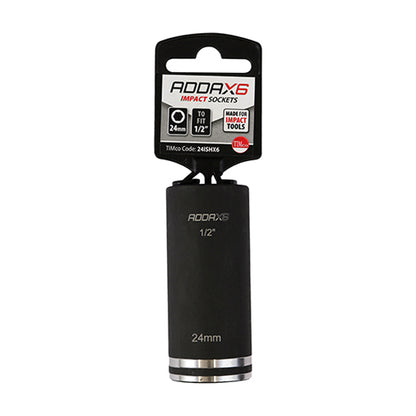 Impact Socket 24mm to Fit 1/2" sq dr