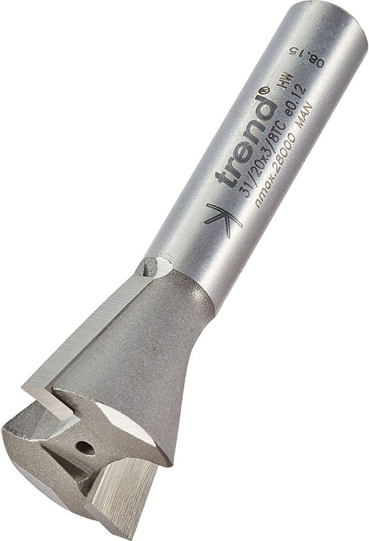 TREND 31/20 TC 3/8" TWO FLUTE CUTTER 75MM