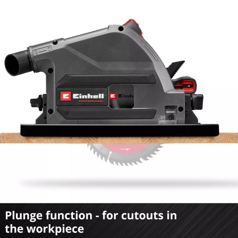 EINHELL PXC 18V PLUNGE SAW BODY 165MM TP-PS 18/165 LI BL