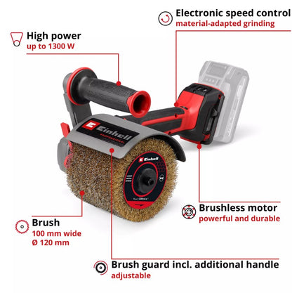 EINHELL PXC 18V DRUM ROLLER SANDER BODY TP-BR 18/32 LI BL